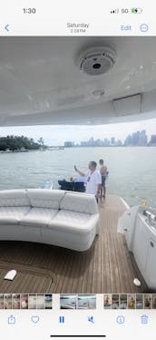 65' Warrior ll Amazing Luxury Power Mega Yacht Charter in Miami, 