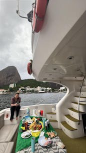 60ft Tupinambá Technomarine Power Mega Yacht Rental 💎 in Rio de Janeiro, Brazil