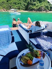 34ft Trindade NHD Motor Yacht Rental in Paraty, Rio de Janeiro, Brazil