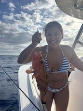 Incrível carta particular de mergulho com snorkel para os recifes de Rincon e da Ilha Desecheo