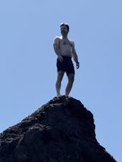 23フィートのEbbtideデッキボートで、キャプテン・ライアンと一緒にハバス湖で素晴らしい一日を過ごしましょう！