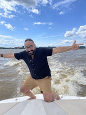 Barco esportivo luxuoso | Iate Larson de 27 pés