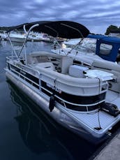 20ft Godfrey Sweetwater Pontoon on Lake Lanier