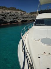 Charter 38' Garin Fly Motor Yacht Rental in Manacor, Illes Balears