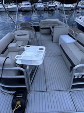20ft Godfrey Sweetwater Pontoon on Lake Lanier