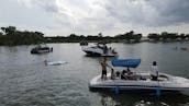 22ft Tahoe Deck Boat | Tubing, Relaxing, Fishing ,Sunset on Lake Lewisville 