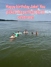 Captain included- Wake surf, water tubing or relax at sunset. All customized! 