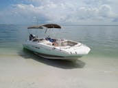 🚤Comfy 21' Deck Boat 👨‍✈️Local Captain &⛽Gas Included🍹B.Y.O.B 🐶Dog Friendly