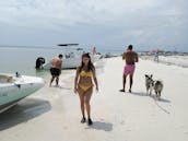 🚤Comfy 21' Deck Boat 👨‍✈️Local Captain &⛽Gas Included🍹B.Y.O.B 🐶Dog Friendly
