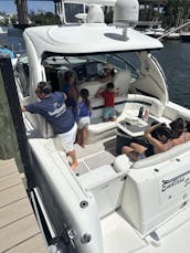 5-Star Luxury 50' Sea Ray Sundancer Yacht Rental in Miami Beach, Florida