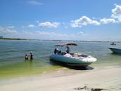 🚤 Comfy Deck Boat 🍹B.Y.O.B 🐶Dog Friendly 👨‍✈️Local Captain ⛽Gas Included