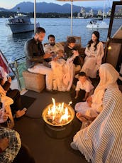 バンクーバーの50フィート豪華ヨットレンタル