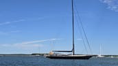 Navegue em um iate à vela elegante e rápido nos Hamptons, Nova York