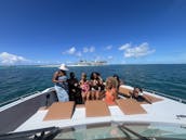 Luxury 40' Yacht Rose Island Charter – Snorkel, Turtles & More!