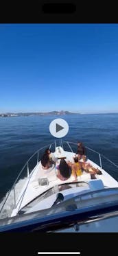 Barco esportivo de luxo de 41 pés para 15 passageiros