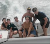 Iate Sea Ray Party Boat em Sandusky, Put-in-Bay, Ilha de Kelly, Sandbar