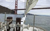 Sailing Charter On 72' Tall Ship Gas Light on San Francisco Bay, California- up to 49 passengers