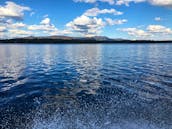 Fishing - Cruising - Swimming- Tubing on Silver Lake on 24' Suntracker Fishin Barge Pontoon!