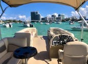 2020 Sea Water Pontoon Boat Rental in Miami Beach, Florida