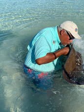 Enjoy Fishing in West End Grand Bahama, The Bahamas on 19’ Mako Center Console