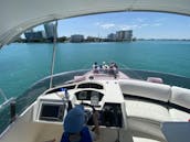 Experience Luxury on a 45’ Princess Flybridge Yacht in Sunny Isles