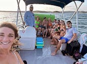 Party Cove Pontoon  Rental on Lake Travis, ATX