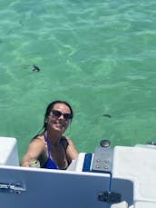 Water and Sun Adventures on the clear blue waters of the gulf with a Captain Scott