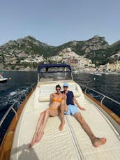 Amazing Full Day Experience in Positano, Italy Aboard this 32 ft Walk Around Boat