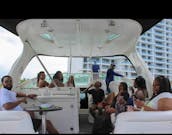 Gorgeous 44' Sea Ray Sundancer Yacht in Cancun, minimum 5 hours rental
