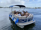 2023 Luxury Pontoon Party Boat for Rent in Hollywood, Florida