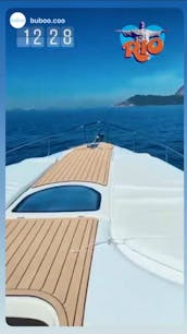 30ft Nico Real Motor Yacht Rental in Rio de Janeiro with Concierge 💎 Brazil