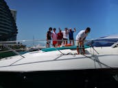 Yate de lujo Sunseeker 62 Predator en Cancún, 4 horas de alquiler