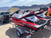 BRAND NEW RENT 2 or 1 JET SKI 🪝🔑 LAS VEGAS / Lake Mead ….Yamaha Motor Supercharge ask me about Super Deal for rental 1 Jet Ski