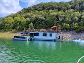 55' Skipperliner Houseboat-Yacht for 35 people at Cypress Creek Arm in a scenic cove next to zipline