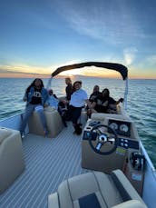 Private Crab Island Pontoon Charter up to 10 people