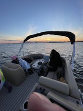 Aluguer privado de pontão em Crab Island com insufláveis (até 10)