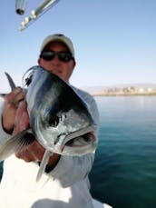 Viaje de pesca en el yate Everglades 223 Sportsfishermans en Los Barriles, México