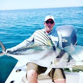 Viaje de pesca en el yate Everglades 223 Sportsfishermans en Los Barriles, México