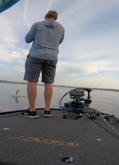 Nitro Z18 175HP Bass Boat in Lake Tarpon