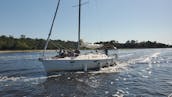 Ocean Inlet Captained Charter onboard Beneteau 39 Sailboat in Little River, South Carolina