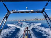 RIB boat rental in Limassol with captain