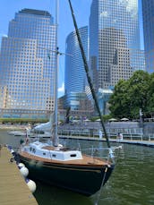 Classic sailboat in the heart of NYC.