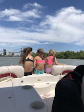 AWESOME AVALON Pontoon Boat Rental in Dynamic Downtown Toledo