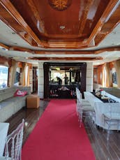 Elegant and Luxury Power Mega Yacht for80 Guests in İstanbul only €600 per hour