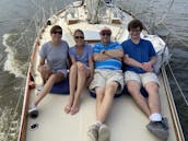 Velero Shannon Cruising de 52 pies en el lago Pontchartrain, Luisiana