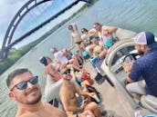 Austin Pontoon Party - Rent 24' Tritoon. Up to 14 People! *Only Lake Austin*