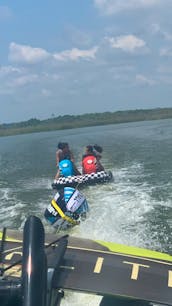 2019 MOOMBA....   surfing, kneeboarding or tubing , all ready to get wet