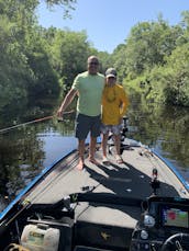 Nitro Z18 175HP Bass Boat in Lake Tarpon