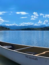 Wenonah Fisherman Canoe for Shadow Mountain Lake / Reservoir Colorado L@@K !