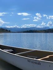 Canoa de pescador Wenonah de 14'/17' para Shadow Mountain Lake Colorado 